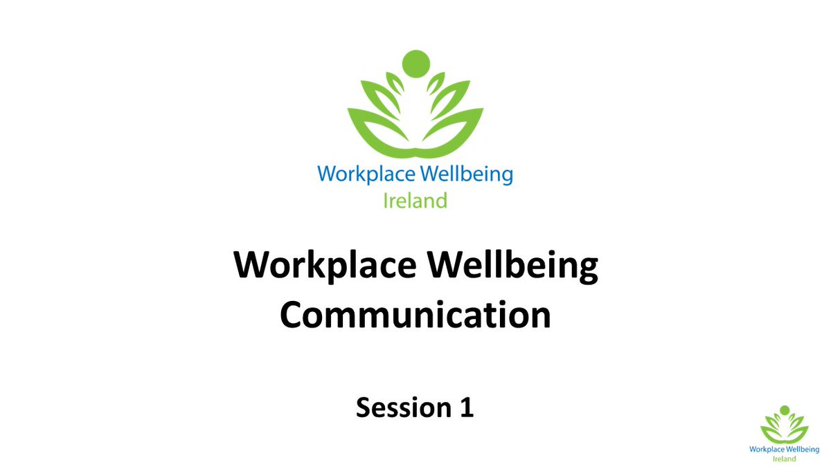 Our Workplace Wellbeing Communications masterclass series starts Thursday. This series will provide you with the opportunity to document your Workplace Wellbeing Communications Strategy as you step through the workshops. #WorkWell24 #IrishBiz #HR #IrishBusiness 1/2