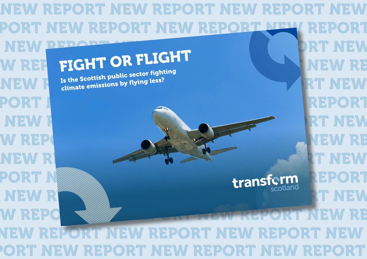 NEW: Train overtakes plane for public sector travel to London Our latest research into 150+ organisations finds that the sector no longer relying on aviation (the most carbon-intensive mode of transport) for domestic business travel. Read more 👇 (1/) transform.scot/2024/05/07/new…