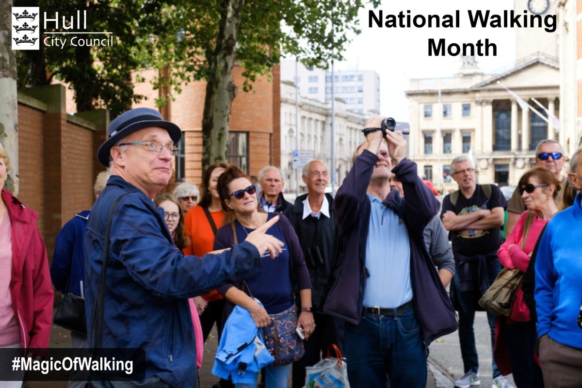 When it comes to walking around #Hull, nobody has more steps counted than <a href="/hulltourguide/">Paul Schofield</a> 🚶‍♂️

Find out why Paul thinks exploring the city on foot is a step in the right direction 👣

news.hull.gov.uk/13/09/2023/exp…

#NationalWalkingMonth I #MagicOfWalking I <a href="/GetHullActive/">GetHullActive</a>