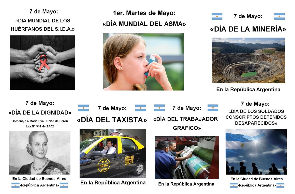 📝#Efemérides del 7 de Mayo de 2024:👇🏼 facebook.com/photo?fbid=908… #7M #7May #7Mayo #7Mayo2024 #7May24 #7Mai #7Maio #7Mei #7Maggio #7Maj