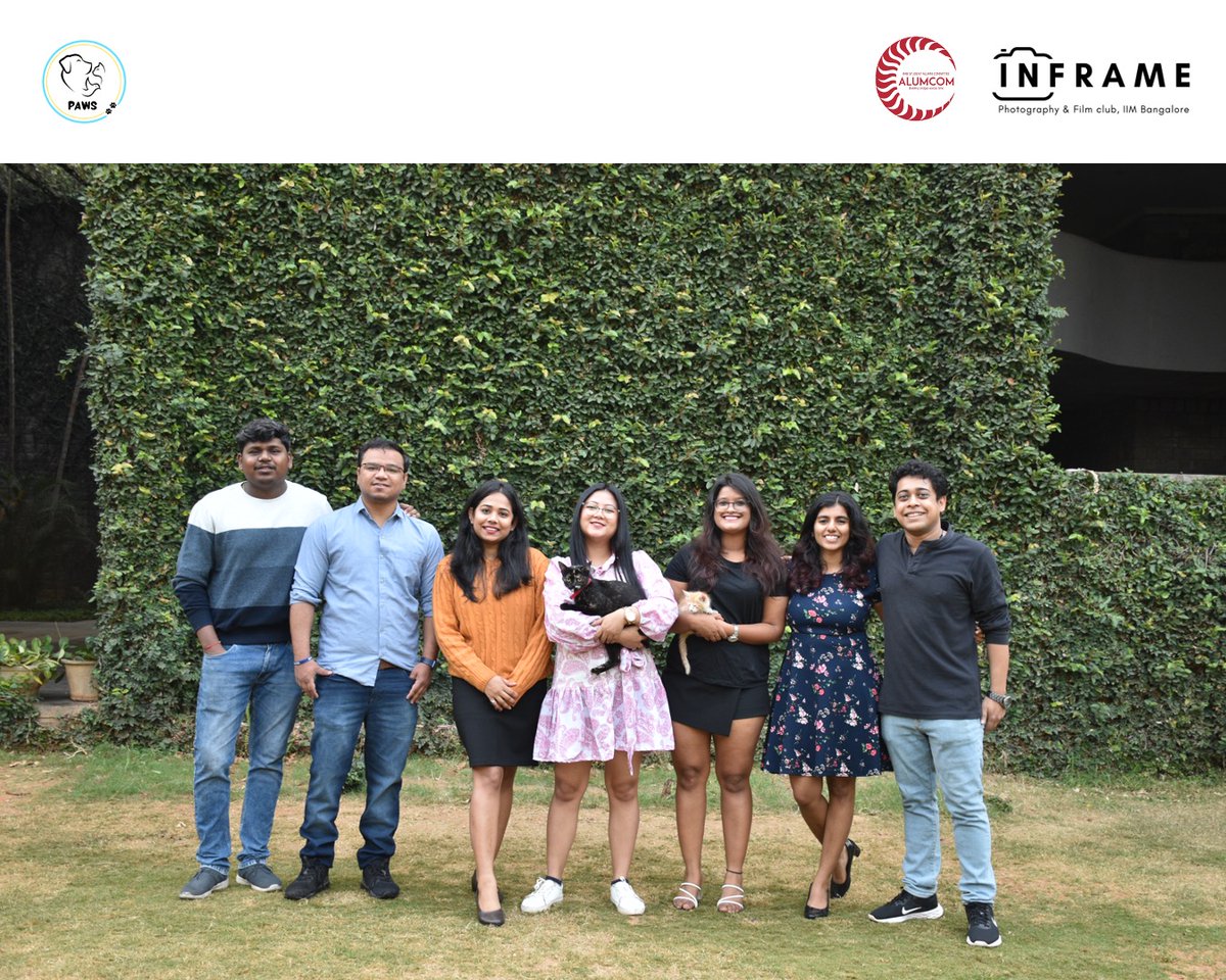 To the departing Senior Coordinators of PAWS, People for Animal Welfare Society, IIM Bangalore, the IIMB community expresses its heartfelt gratitude for your commitment throughout AY2023–24. Best wishes for your future. #iimb #IIMBangalore #stonewalls #LifeAtIIMB #ThePlaceToB