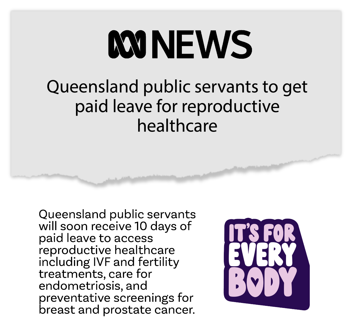 TheQCU's tweet image. "The Queensland Unions General Secretary Jacqueline King said unions would call on the Albanese government to adopt a national employment standard so all workers could access this leave as a "safety net of entitlements.

#itsforeverybody #fightingforqueenslanders