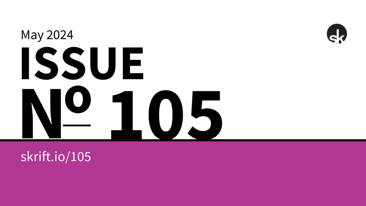 Skrift Magazine (@skriftmag) on Twitter photo This month, <a href="/jacksorjacksor/">Richard F. Jackson / JacksorJacksor</a> shares his journey on creating the guide for static #Umbraco sites with #Astro and <a href="/nurhakkaya14/">Nurhak Kaya</a> completes his series on #Cloudflare! Plus excellent packages and tons of upcoming events; don't miss it!
skrift.io/105
#oss #opensource This month, <a href="/jacksorjacksor/">Richard F. Jackson / JacksorJacksor</a> shares his journey on creating the guide for static #Umbraco sites with #Astro and <a href="/nurhakkaya14/">Nurhak Kaya</a> completes his series on #Cloudflare! Plus excellent packages and tons of upcoming events; don't miss it!
skrift.io/105
#oss #opensource
