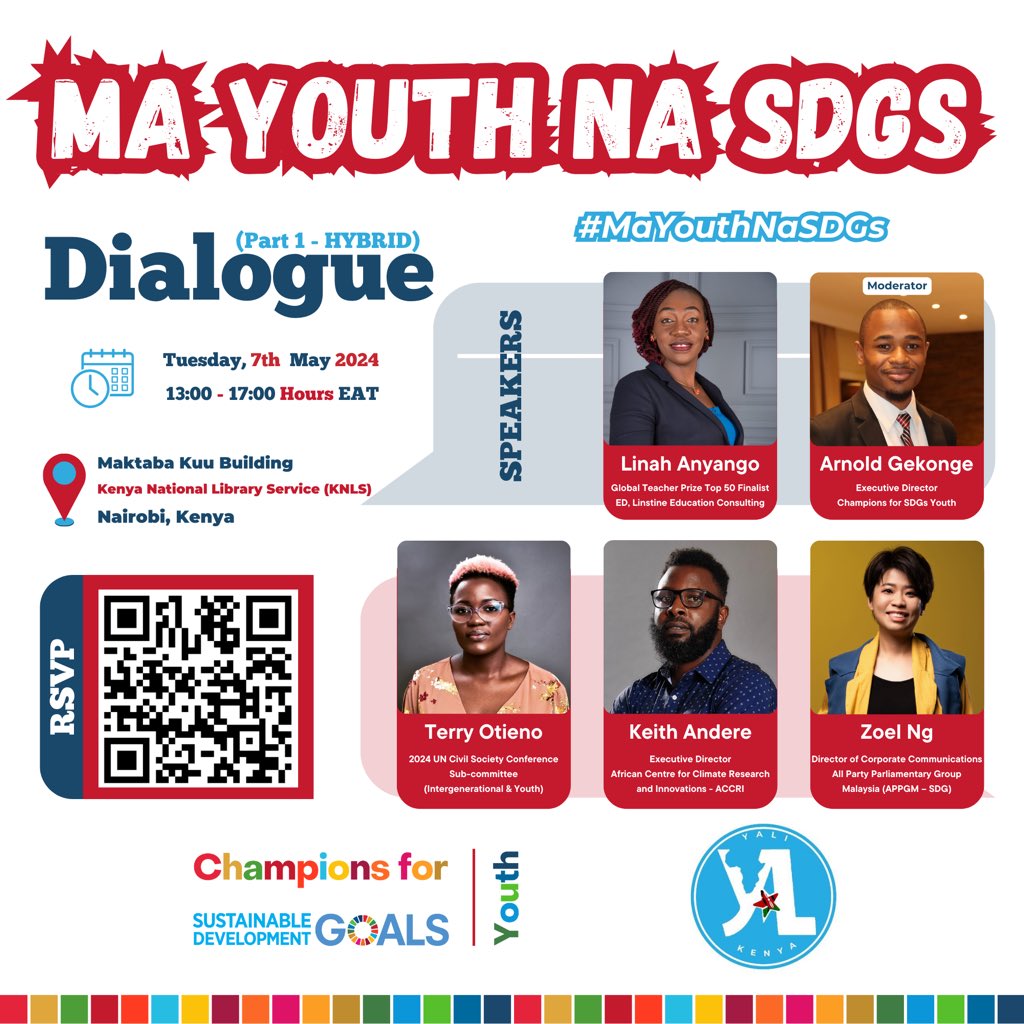 Join our dynamic youth dialogue on Sustainable Development Goals ! Engage in thought-provoking discussions, share innovative ideas, and collaborate for a sustainable future. Together, let's drive positive change and inspire action towards achieving the SDGs.@Champions4SDGs