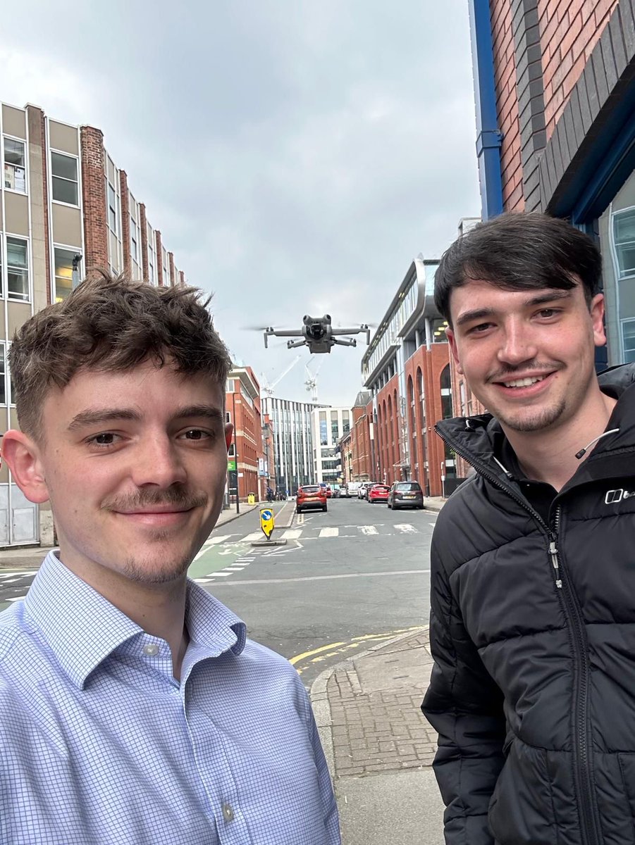 We’re back after the bank holiday! We hope you all had a great three-day weekend and enjoyed celebrating #InternationalDroneDay on Saturday – Tom and Elliot from our Leeds office certainly did. 🛫 ☀

#buildingsurveying