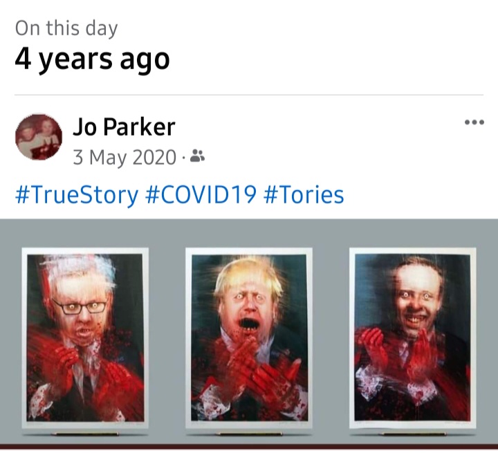 🤬 @GMB you might think this ' Bring back Boris ' is amusing, I certainly DO NOT !! 
10 of us were able to say goodbye whilst that 🤬 partied !! 
My mum deserved so much more.. #OTD 2020 
#ToriesPartiedWhilePeopleDied #ToriesDevoidOfShame 
#GMB #ToryCriminals