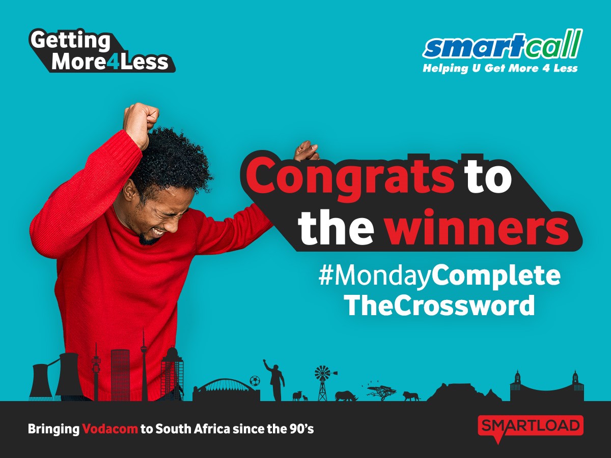 Congratulations winners! @ThaboMalat71471 @Msawenkosi68624 @KaraboArtha @TRokunda @RayteeVixen Correct Answer - Smartcall Online Store #SmartcallWin