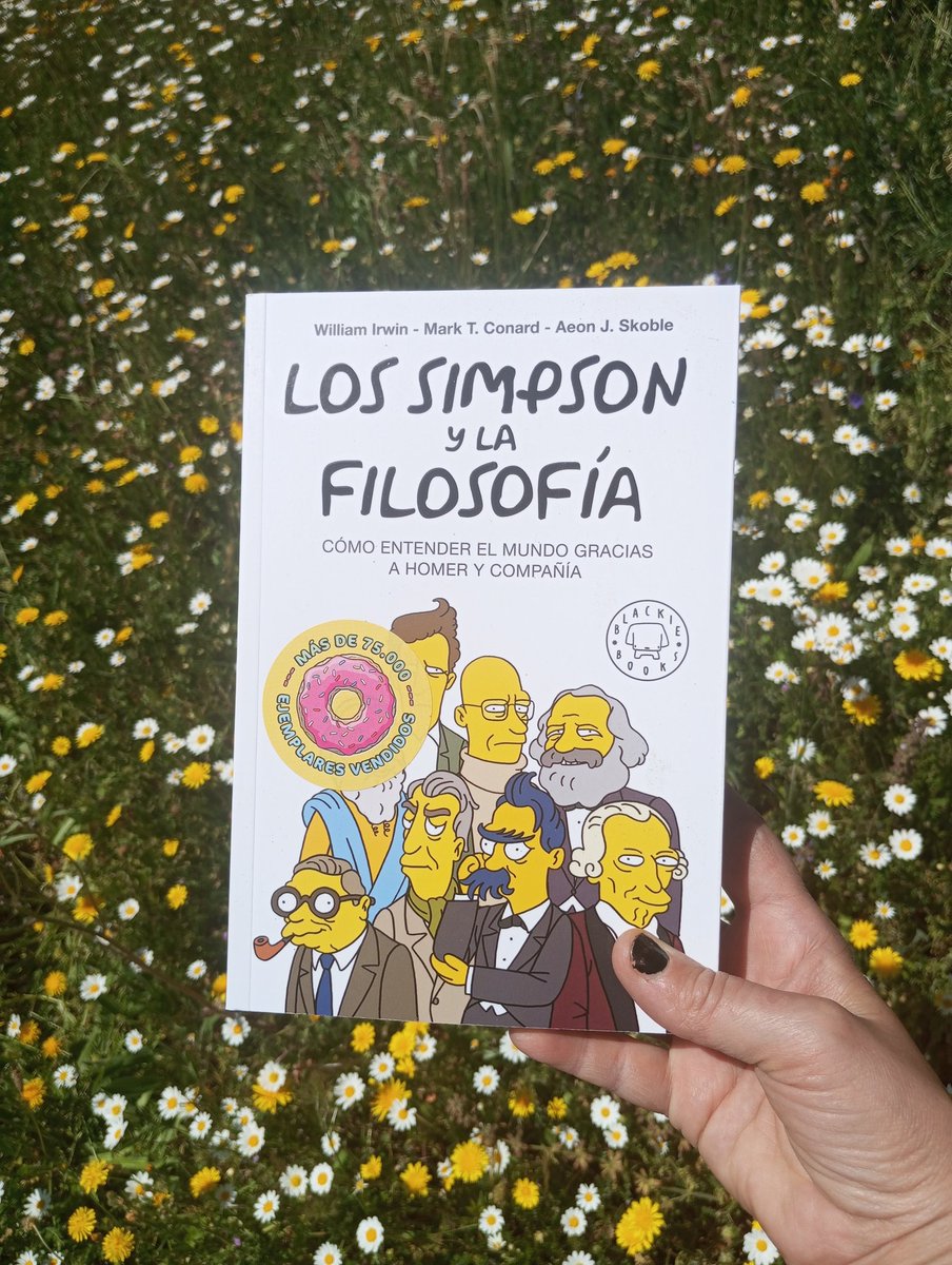 La filosofía y los Simpson. Los Simpson y la filosofía. #flisofia @BlackieBooks