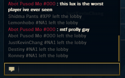 SupportTheTrash's tweet image. someone is mad.... xD