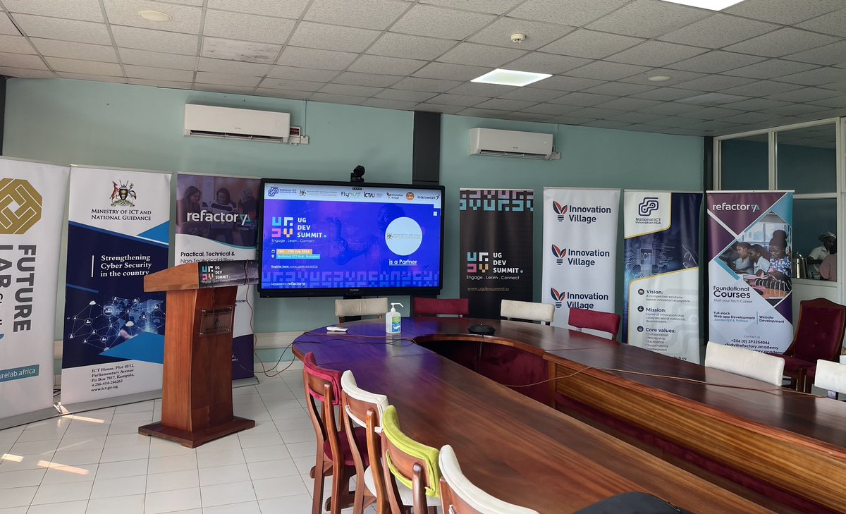 We are geared up for the #press conference this morning. @InnovationHubUg 
Launch of the inaugural Uganda Developer’s Summit. #UGDevsummit 
1st convening of all Developers in #Uganda 
Theme: Positioning Uganda’s tech talent in the Global Market Place.