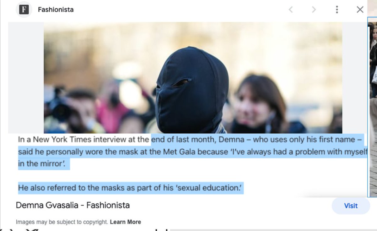 I never knew what Molach or BAAL was until I looked up the hebrew definition was after I saw the references in the #Balenciaga advertisement scandal in 2022. They even want people to wear masks for their sexual education LOL! #GarbageBagPeople