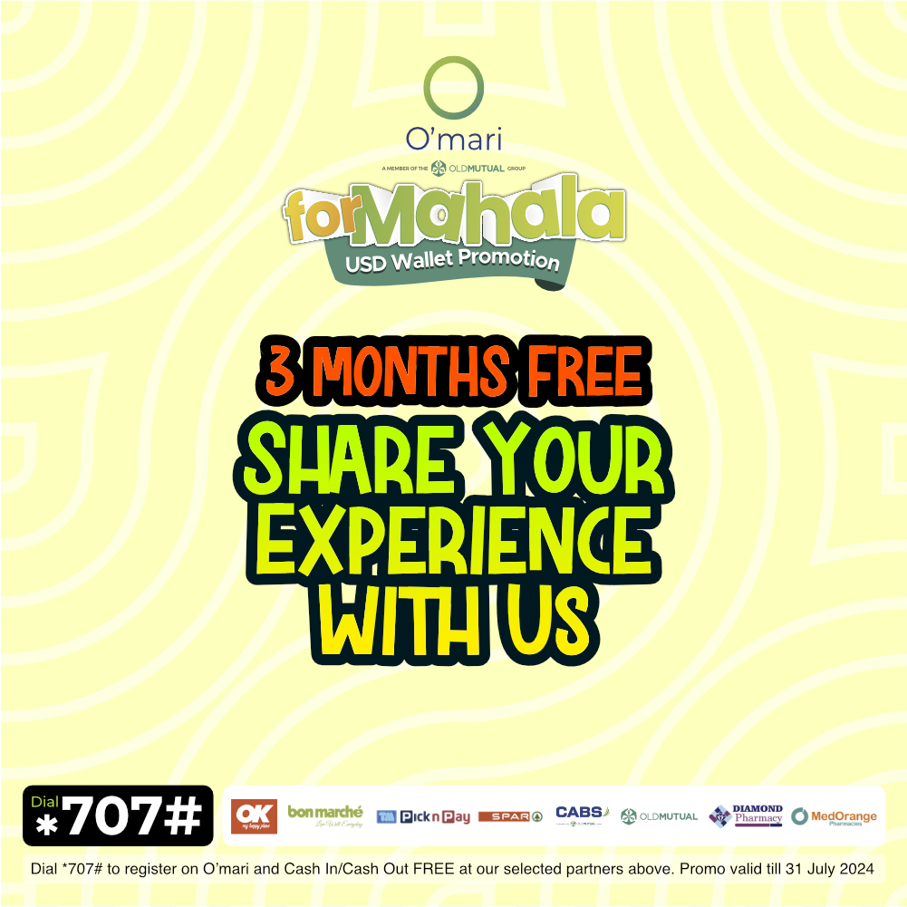 🌟 Good news! The O'mari for Mahala USD Wallet Promotion has been extended for 3 months more!
🎉 Don't miss out on this incredible experience with the Mahala USD Wallet promotion. Share your experience with us of the Mahala Promo.

#OmariforMahala #USDWalletPromo #JointheCircle