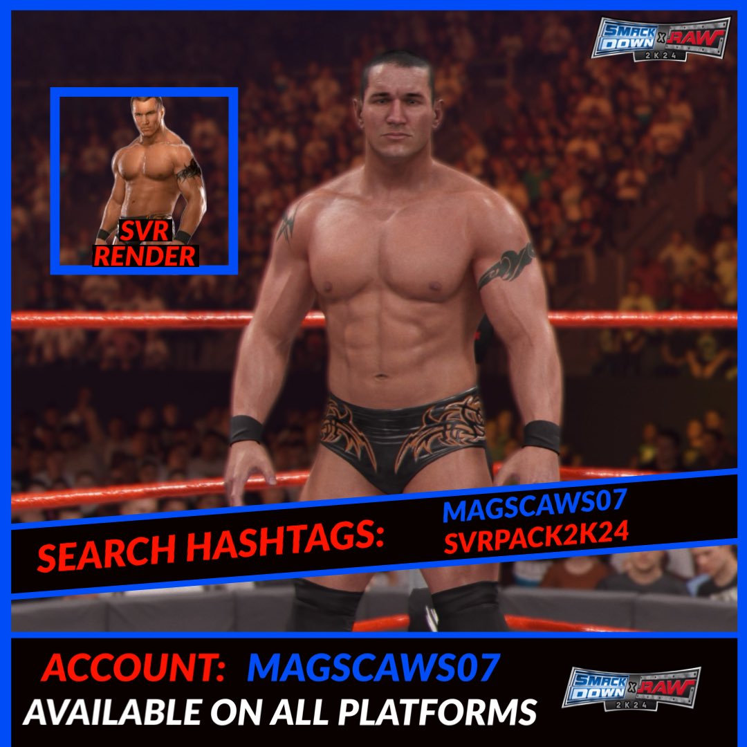 *NEW* SVR X 2K24 HASHTAG: #SVRPACK2K24 HASHTAG: #MAGSCAWS07 HASHTAG #randyorton #wwe #wrestling #smackdown  #raw #wweraw  #nxt #aew #romanreigns #prowrestling #wrestlemania #wwenetwork #sethrollins #wweuniverse #wwesmackdown #wwenxt  #wwf #sashabanks #johncena #WWE2K24