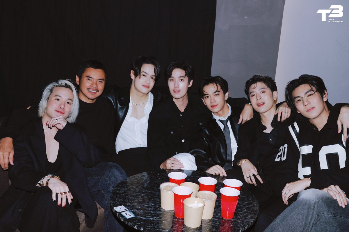JamyJamess, Yong Songyos, Ice Paris, Tor Thanapob, Third, Porsche, and Ryu Vachirawich at #OTH_PressConference 🤍

#JackieJackrin #TRINITY_TNT 
#OTH_ent #9by9TH