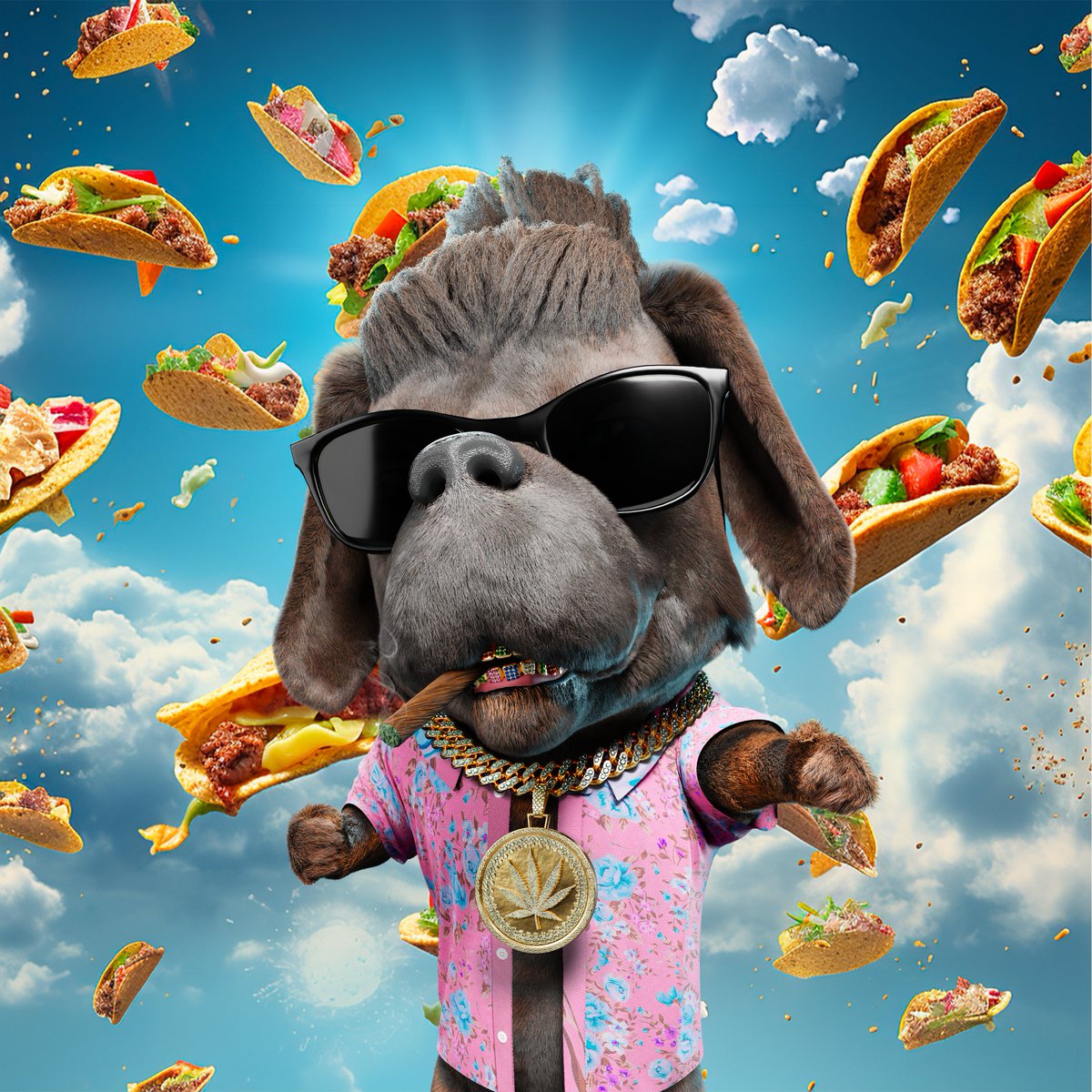 Happy Taco Tuesday @WildWildDogs 😎🌮 Let's have a fantastic day ☀️💛 #NFTCommunity #NFTCollection #NFTProjects #NFTFam #NFTs #NFT #NFTArtists #NFTArts #Web3gaming