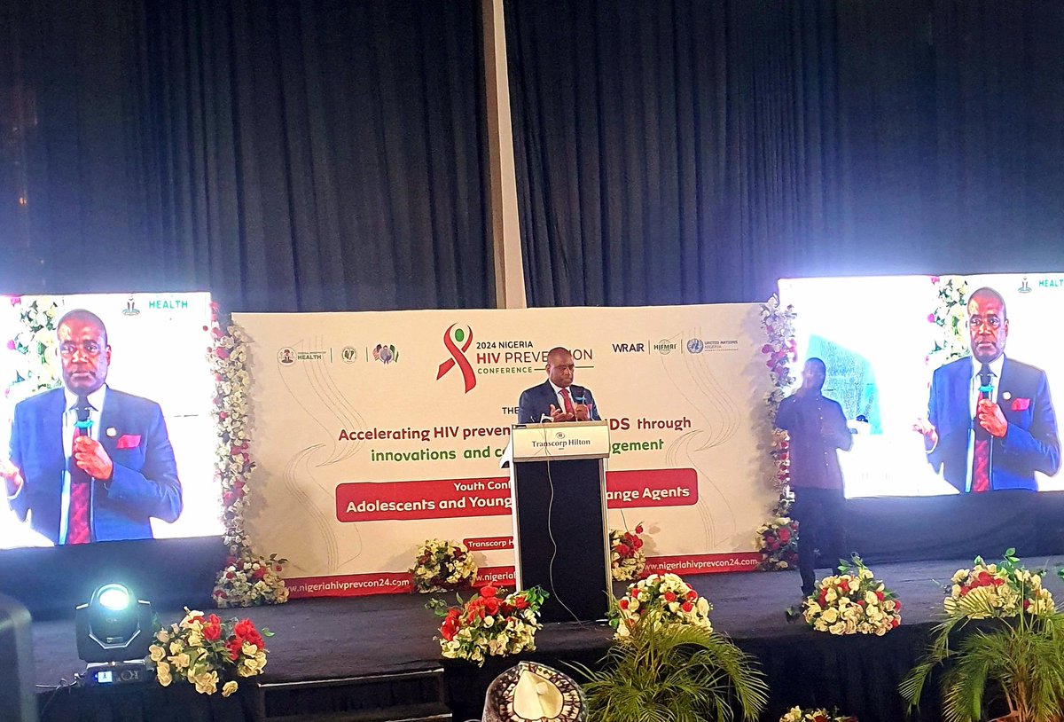 'Reducing new HIV infections is possible, doable and we can end AIDS in Nigeria.' -Dr Leopold Zekeng, UNAIDS Country Director at the 2024 Nigeria HIV Prevention Conference