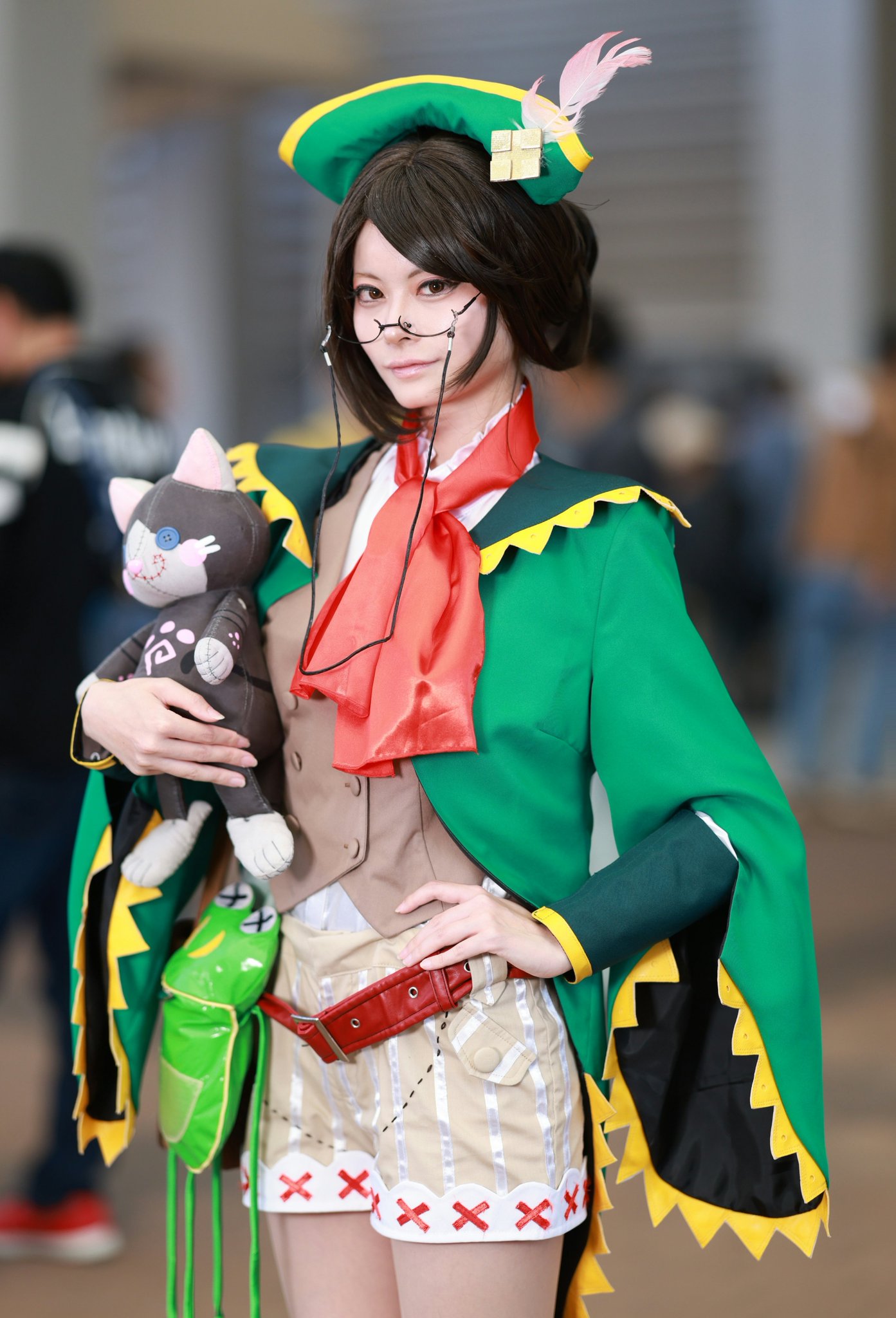 高品質 モンハン 受付嬢 コスプレ ウィッグ フルセット 白冥にあ 🐾🛠️🍚 TGS全通 on X: 