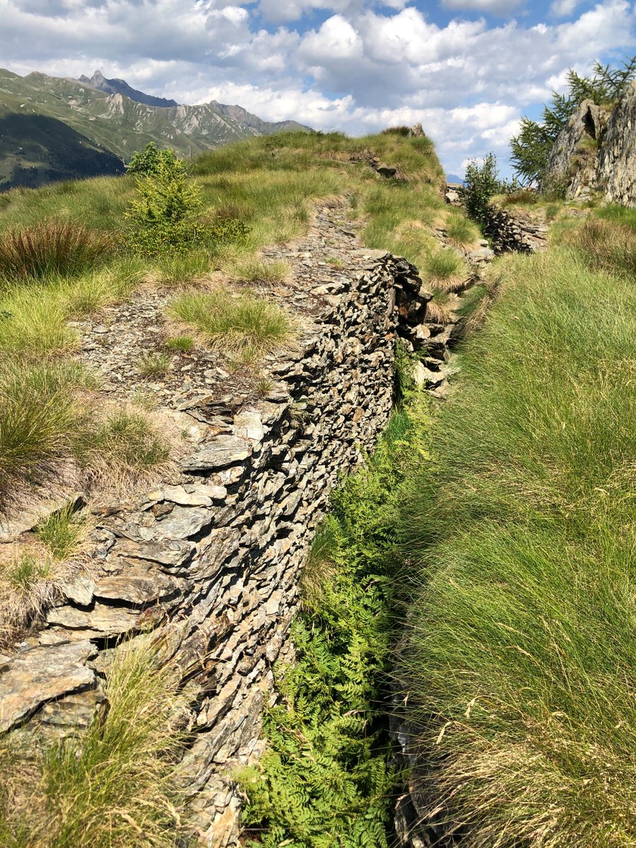 DeanSherringham's tweet photo. View from the Fort to the Tonale pass https://t.co/OB6NiuGcE1