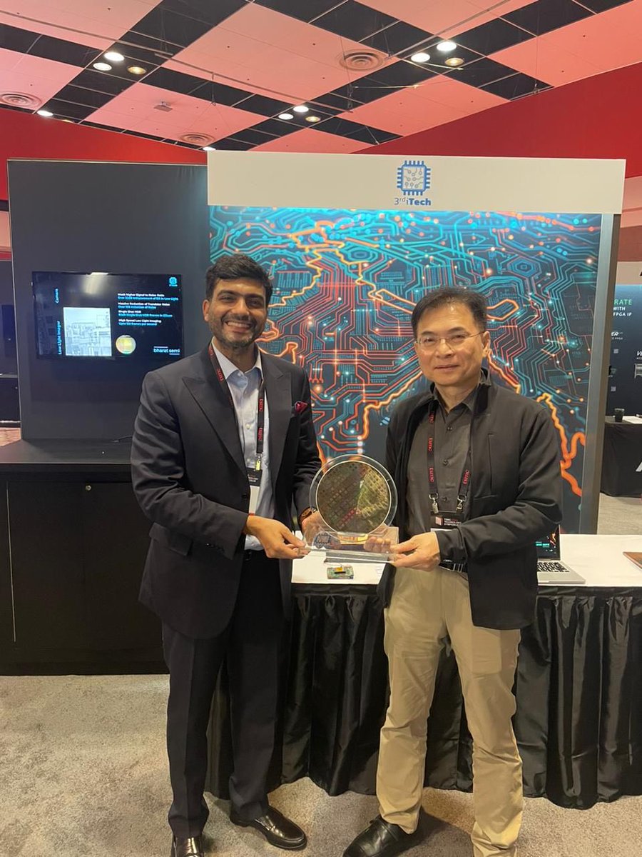 #iDEX winner @3rdiTech has become the first Indian semiconductor company to feature as TSMC’s Innovation Partner at their prestigious annual conference in San Francisco. #iDEX congratulates the entire team of @3rdiTech for reaching this incredible milestone. 👏🏻🇮🇳