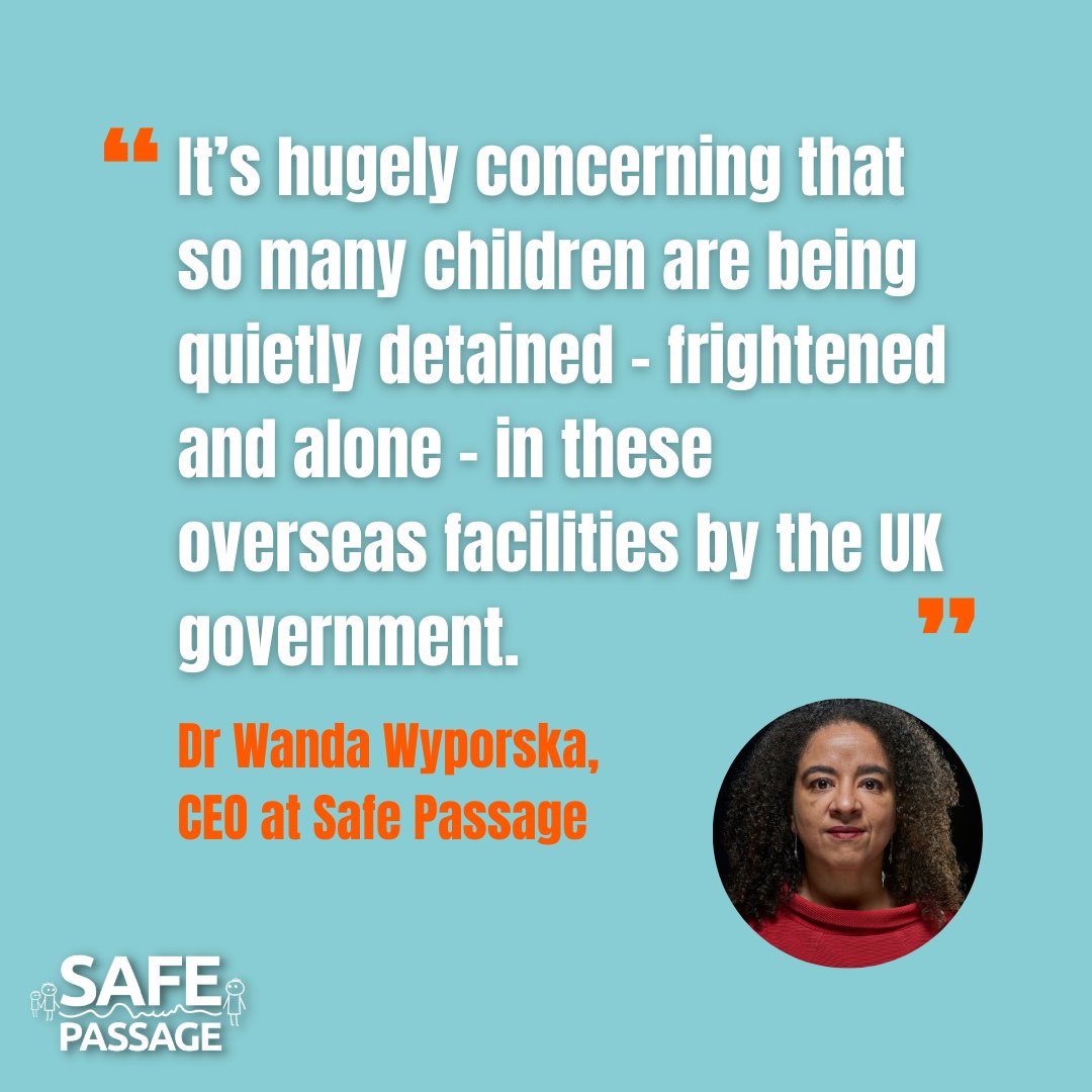 Over 350 unaccompanied children were detained in UK-run facilities in France in 2022 and 2023. These children have already faced unspeakable danger and arduous journeys. They need safety and support, not detention. Read our CEO's comment in @guardian 👉theguardian.com/uk-news/articl…