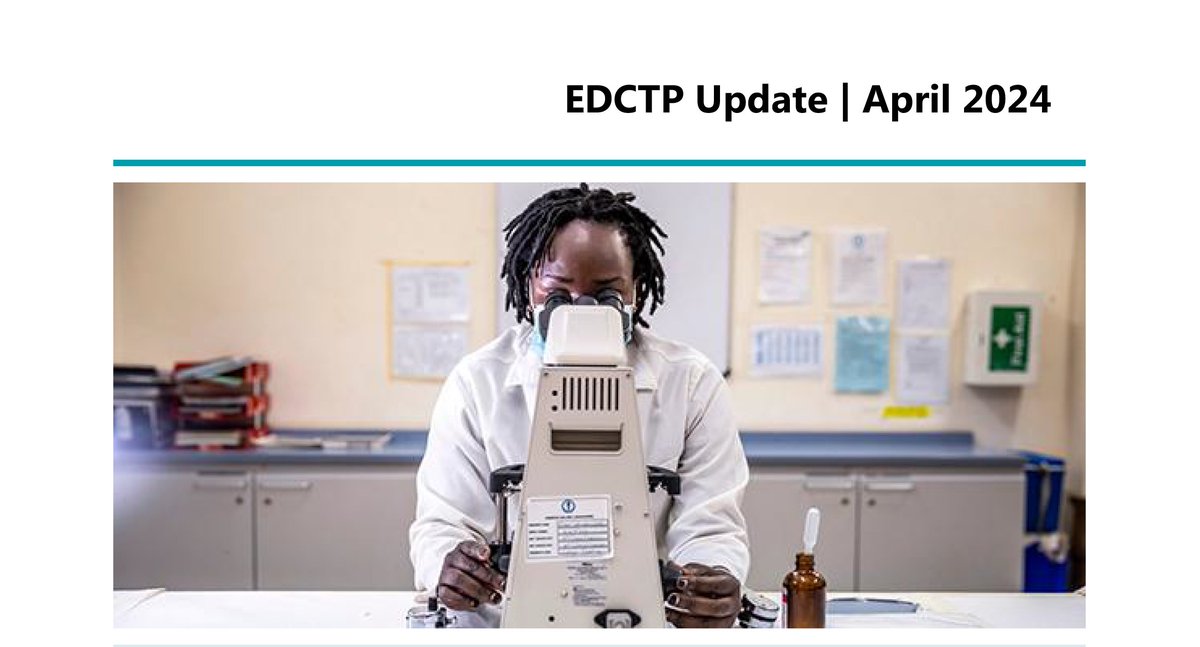Did you miss our monthly Update? There is news on: ✅@EDCTP3 emergency call for proposals to tackle the ongoing Mpox outbreak ✅Our #worldmalariaday message ✅Positive data from the CALINA study for a novel treatment for babies with malaria 🔗tinyurl.com/pa2mxaa7
