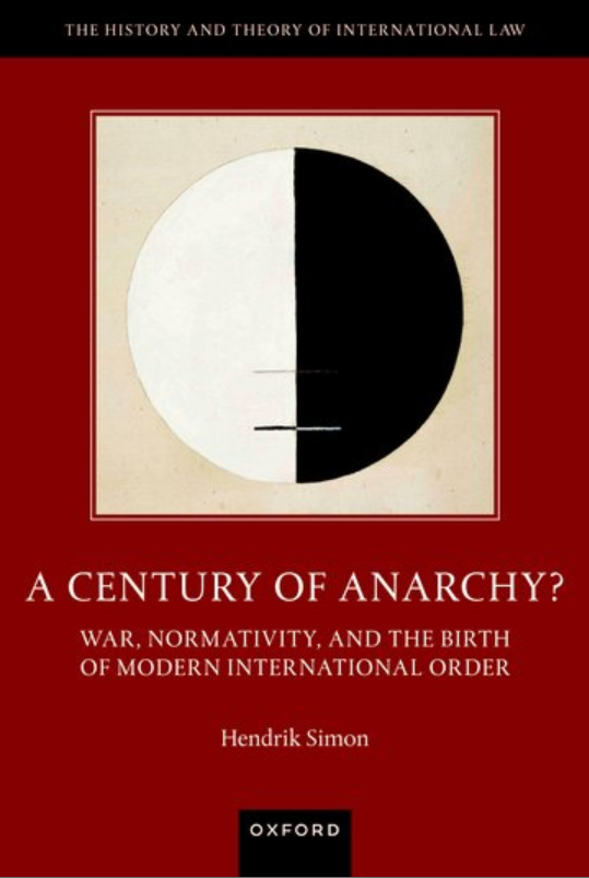 🎉🎉🎉🧾 Publication Day 🧾🎉🎉🎉 I am very happy to announce that today my book 'A Century of Anarchy? War, Normativity, and the Birth of Modern International Order' is being published @OUPLaw. More information here: global.oup.com/academic/produ…