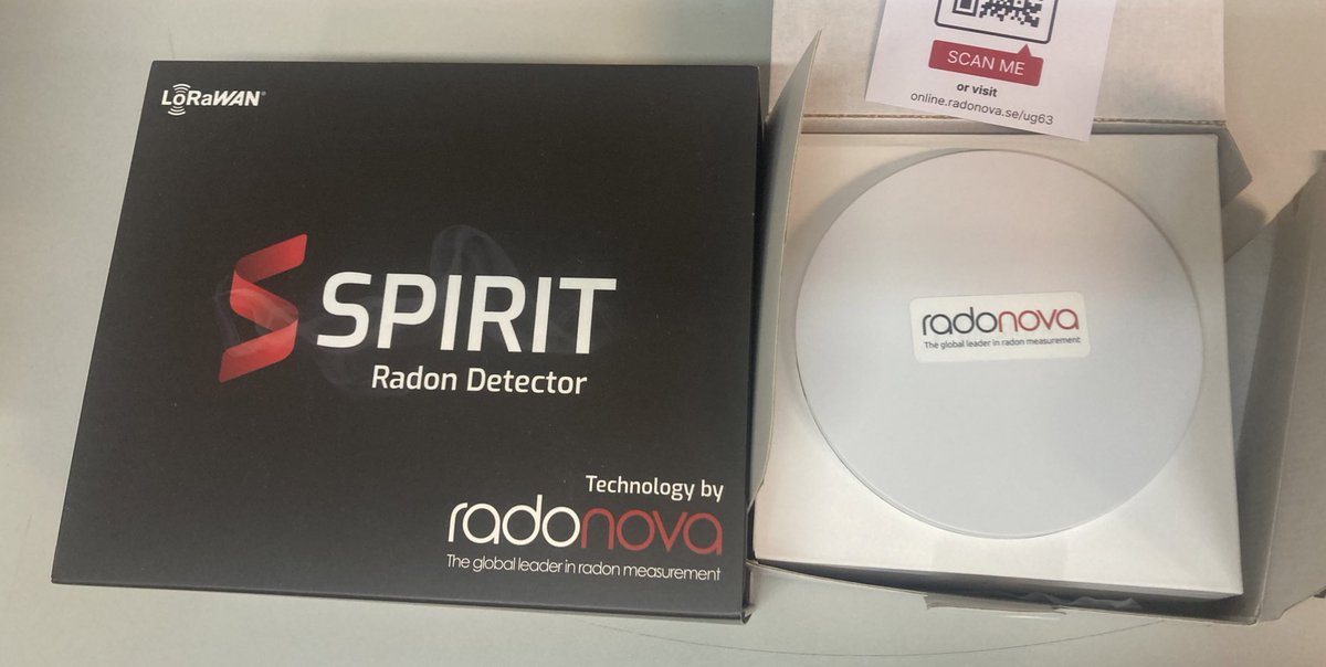 Y ya llegó el nuevo juguete 😘 #radon #indoorairquality #ambienteysalud #radioproteccion #docenciaexperimental
