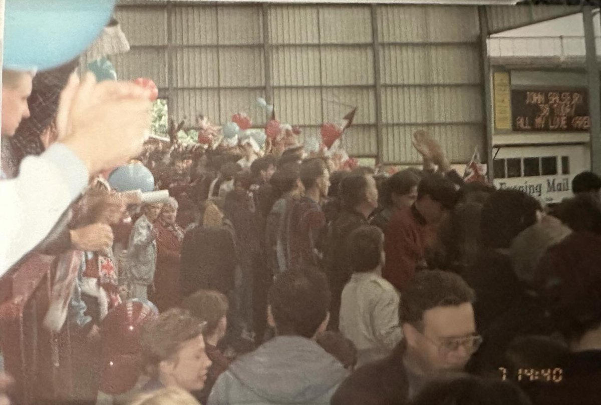 The Holte’s last stand, 30 years today 💜💙