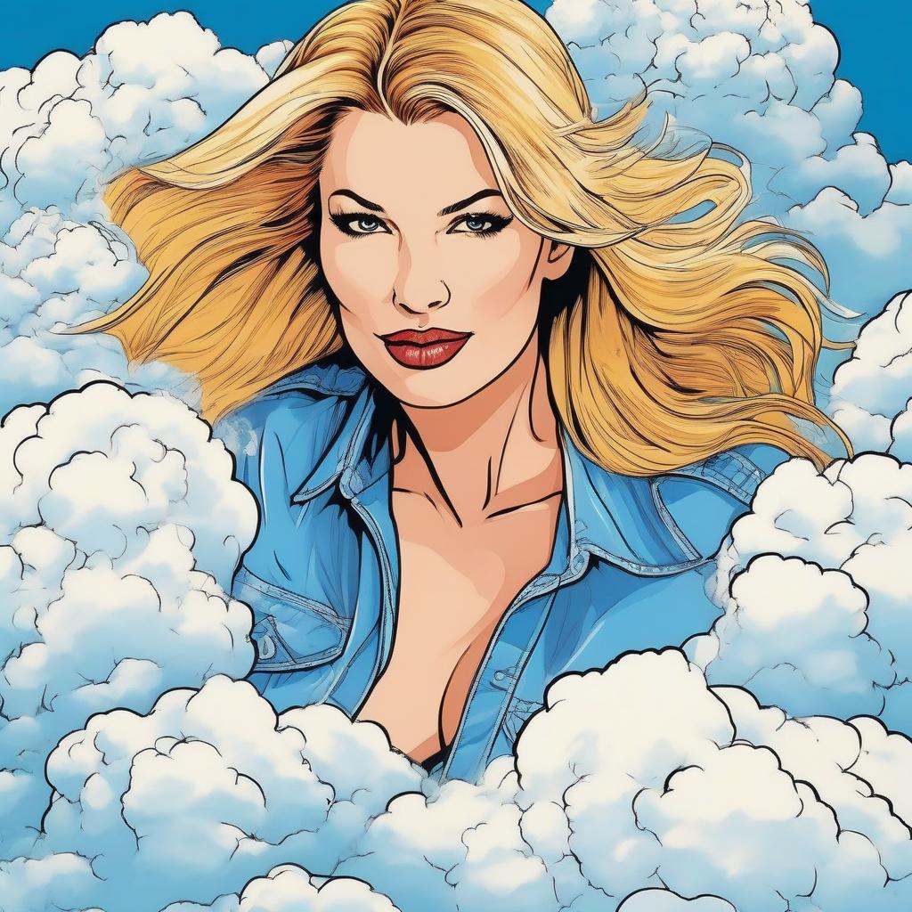 Happy 56th birthday to actress, singer and former adult actress @thetracilords (Traci Lords)! 🦋

#AI #ComicArt #TraciLords #StableDiffusion