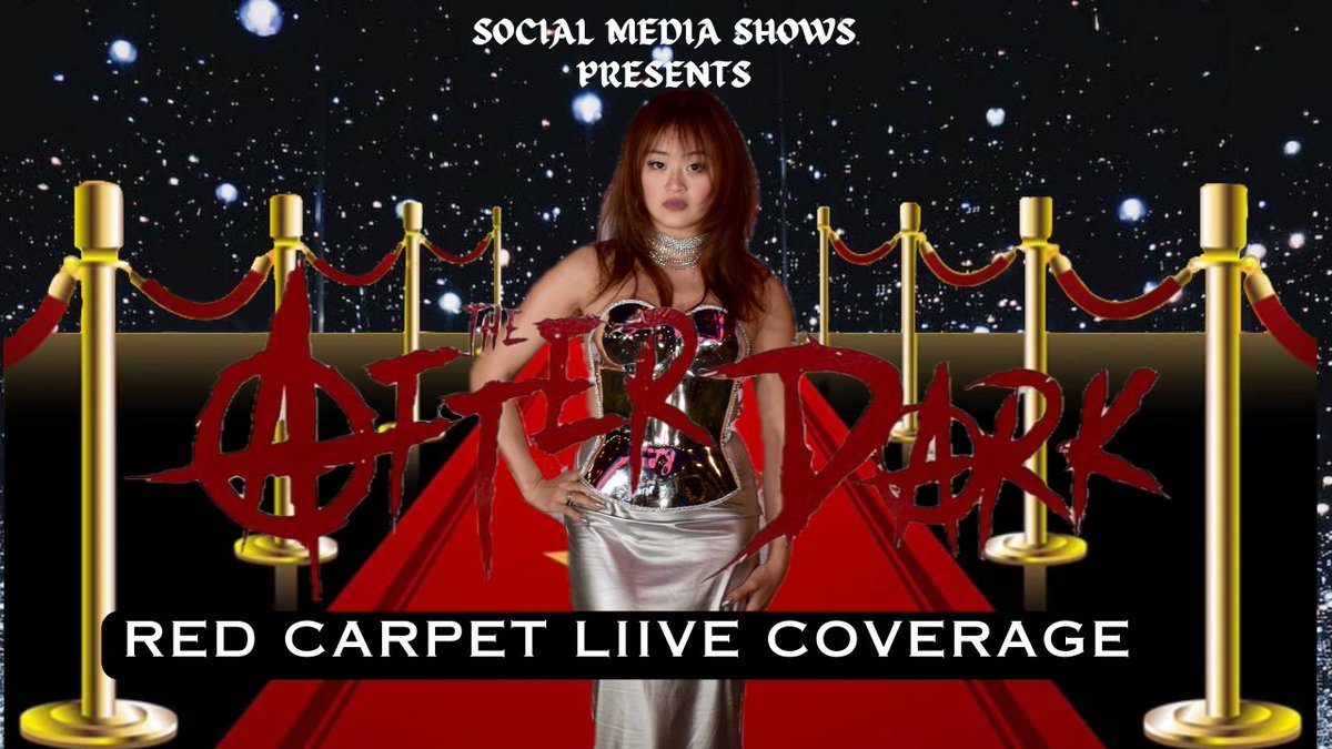 Watch the re-run of The After Dark Movie World Premiere Red Carpet Live Coverage on May 7, 6pm PT exclusively on socialmediashows.com