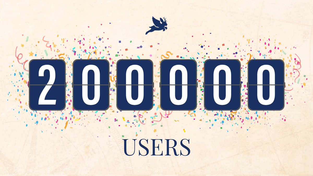 We've reached 200K users! 🎉 Massive thanks to our amazing Transkribus community for helping us reach this milestone. Let's keep unlocking our written past together!