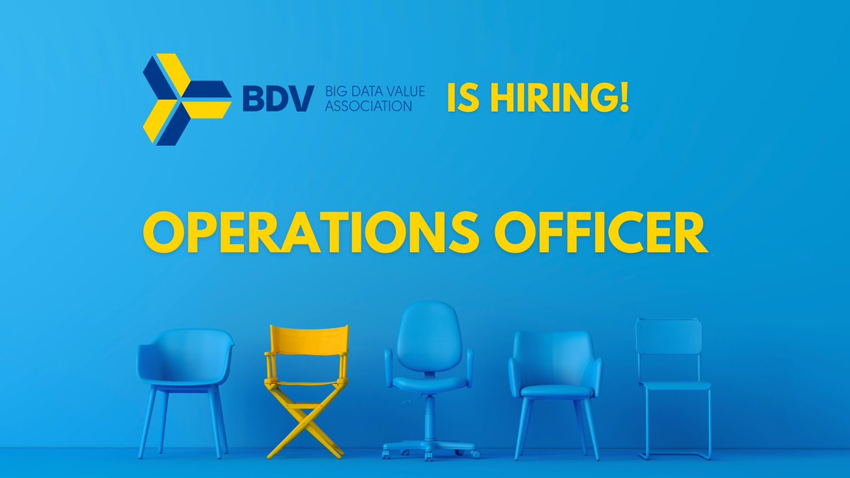 🔊BDVA is looking for an Operations Officer❗ ✅Interested in working in an association representing the #data & #AI ecosystems❓ 🔍Find out more👉 lnkd.in/ekApmWPz 📨Send your CV & letter by 17 May 2024 to jobs@core.bdva.eu with the reference #OperationsOfficer2024❗