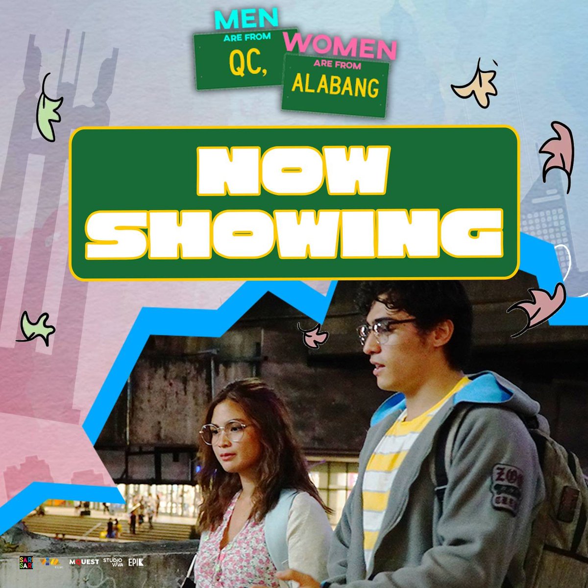 MAKE SURE NA READY ANG KAPE NIYO BEFORE WATCHING TITO AND TITA BABES SA SINEHAN! 'Men Are From QC, Women Are From Alabang' NOW SHOWING IN CINEMAS! starring #HeavenPeralejo and #MarcoGallo Directed by Gino M. Santos. #MarVen #QCAlabang