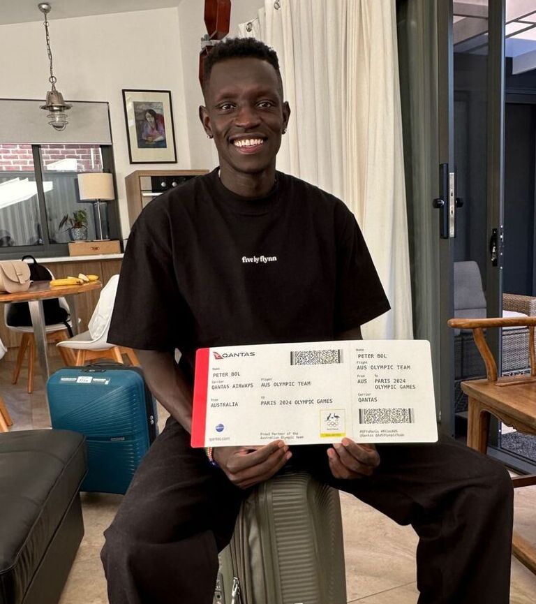 Peter Bol, our 2023 WA Young Australian of the Year, is off to Paris for the 2024 Olympics! 🌟🏃‍♂️