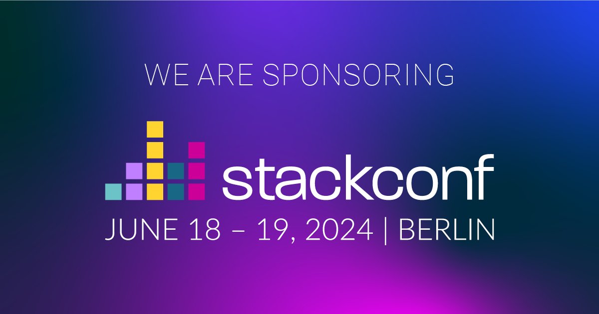 We are sponsor of stackconf 2024! The event focusses on the lastest #cloudnative &amp; IT infrastructure solutions. Visit us to talk about the latest developments in IT. We look forward to seeing you there! #stackconf #ITEvents #Technology
stackconf.eu