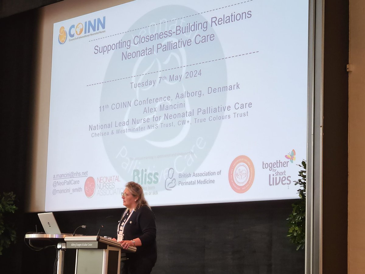 Neonatal Nurses Association (NNA) (@nnauk1) on Twitter photo <a href="/mancini_smith/">Alex Mancini (Smith)💙</a> addressing #COINN24 today emphasising the importance of choices for parents in palliative care. Research, guidelines & data are key to developing services & supporting nurses to deliver optimal care. Bereavement & palliative care nursing roles must be commissioned <a href="/mancini_smith/">Alex Mancini (Smith)💙</a> addressing #COINN24 today emphasising the importance of choices for parents in palliative care. Research, guidelines & data are key to developing services & supporting nurses to deliver optimal care. Bereavement & palliative care nursing roles must be commissioned