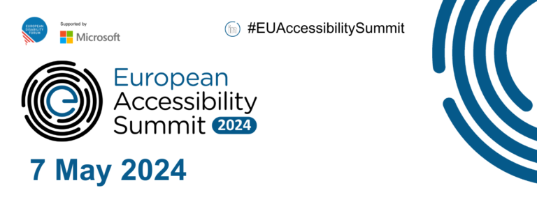 Join us in a few minutes in the #EUAccessibilitySummit in a few minutes. During the event supported by @MicrosoftEU, we will discuss 1️⃣ #InclusiveAI 2⃣#EUElections2024 3⃣ #iInclusiveEmployment Watch: aka.ms/EAS2024online