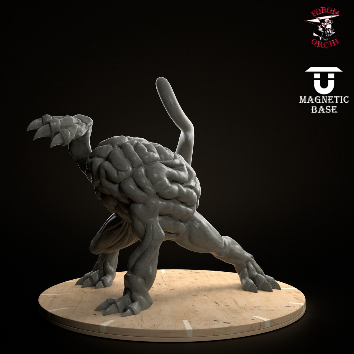 Intellect Devourer
3D model by Bryan Nafarrate (gumroad.com/nafarrate)
Buy it on our site forgiadegliorchi.it #3dPrinting #3dModeling #miniature #rpg #tabletopminiatures #tabletopgames #roleplayinggame #roleplaygame #dungeonsanddragons #dndminiatures #resinprintint