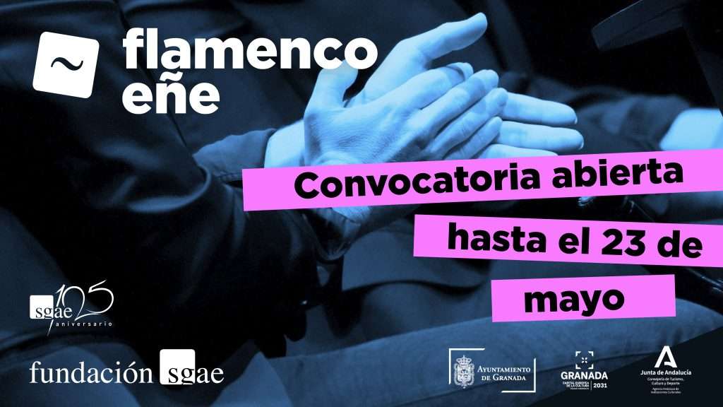 Hasta el 23 de mayo puedes participar en #FlamencoEñe, iniciativa de @fundacionsgae, en colaboración con el @aytogr, el Instituto Andaluz de Flamenco y la @AndaluciaJunta, que vincula a grupos de 💃#flamenco de España con programadores de salas y festivales de todo el 🌏mundo.…