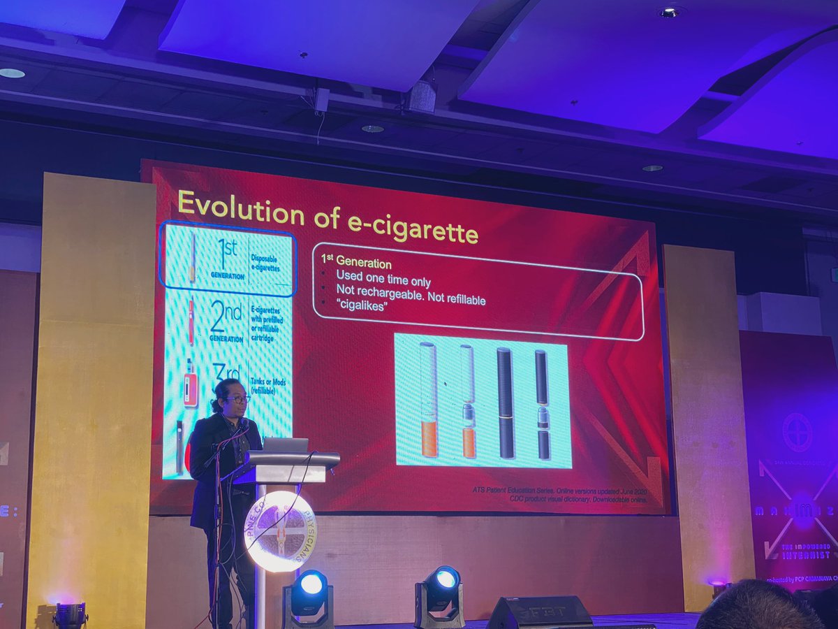 DocJohnChan's tweet image. #sIMplified lecture on Vaping!
Too much variations of e-cigs, etc! 

Thanks Dr Richard Villanueva for this!
#pcp2024