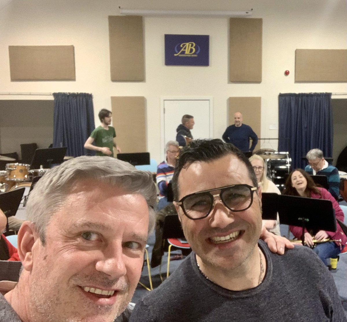 Paul Fisher (@paulfishermusic) on Twitter photo It was great to see and hear <a href="/GiovanniReTrp/">Giovanni Re</a> at <a href="/amershamband/">Amersham Band</a> again last night. It's a shame he didn't bring the Sicilian ☀️with him! 🎺🎺 It was great to see and hear <a href="/GiovanniReTrp/">Giovanni Re</a> at <a href="/amershamband/">Amersham Band</a> again last night. It's a shame he didn't bring the Sicilian ☀️with him! 🎺🎺