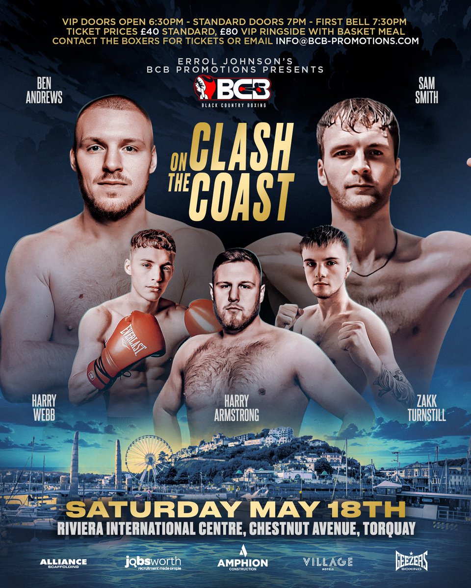 🥊Samuel Smith Out To Impress Again bcb-promotions.com/2024/05/06/smi… #clashonthecoast