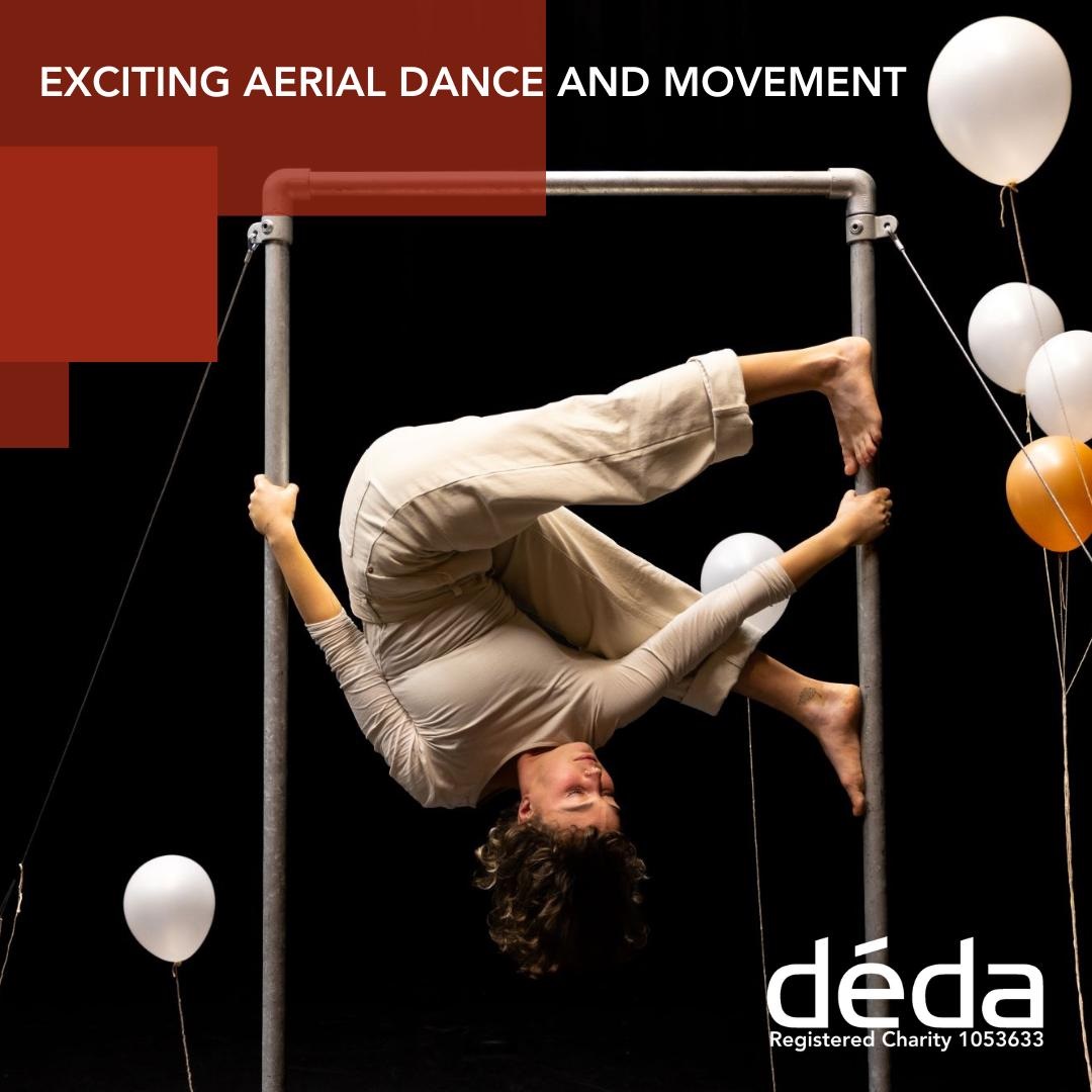 🎭Prepare to be captivated by 'Handful of Nothing' @dedaderby! 📅 9 May Immerse yourself in this thought-provoking theatrical performance that seamlessly blends aerial contemporary dance with gripping storytelling. Book here ⬇️ ow.ly/GypV50RtkMs #DerbyUK #ContemporaryDance