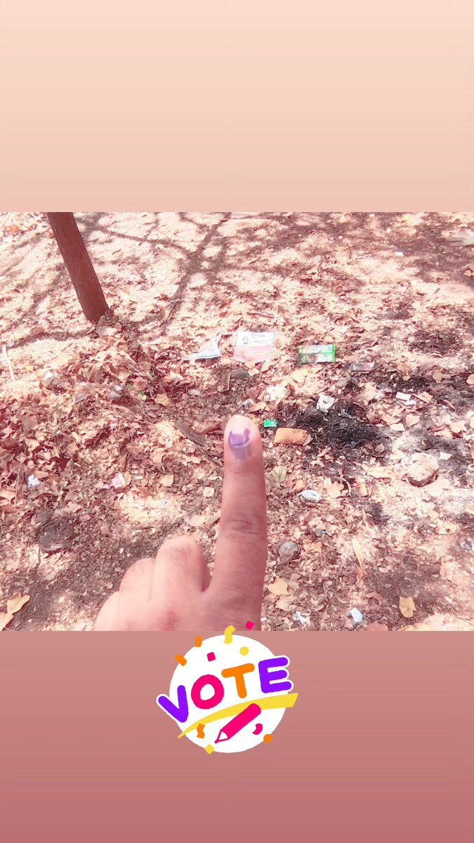 Vote for change. #KarnatakaElections