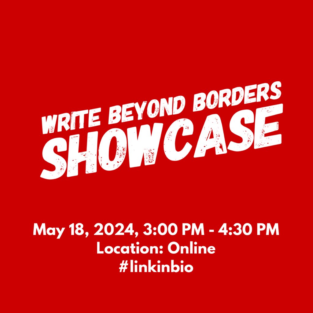 Please join us online to celebrate another successful run of WBB that’s had a positive impact on so many South Asian writers across the world! Everyone welcome! eventcreate.com/e/write-beyond…