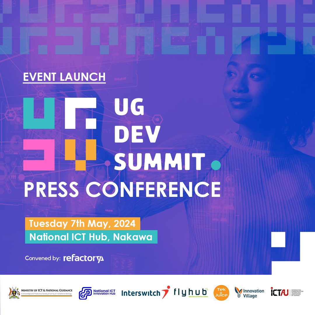 This morning, we @refactory_acad & esteemed partners unveil a baby, the UGANDA DEVELOPER SUMMIT #UgDevSummit - 18-19th July 2024! This really cool gathering of minds in the tech ecosystem is something your devs and tech employers need to register for TODAY! I'll tell you why...
