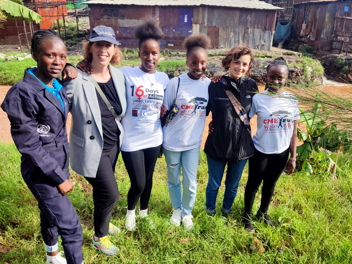later visited the Mathare Community Park where they planted trees, painted benches and interacted with the community that we serve. 

Thank you @CDinOT & team @CanHCKenya for the visit and words of encouragement to our scholars. 🇨🇦🫱🏼‍🫲🏾🇰🇪 3/3

#WezeshaKike #Collaboration #SDG4 #SDG5