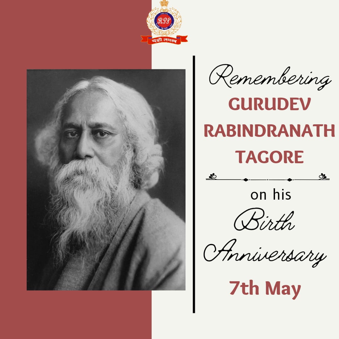 Remembering A Great Poet, Social Reformer and composer of our National Anthem, noble Laureate #Gurudev Rabindra Nath Tagore on his birth anniversary.
#RabindraJayanti