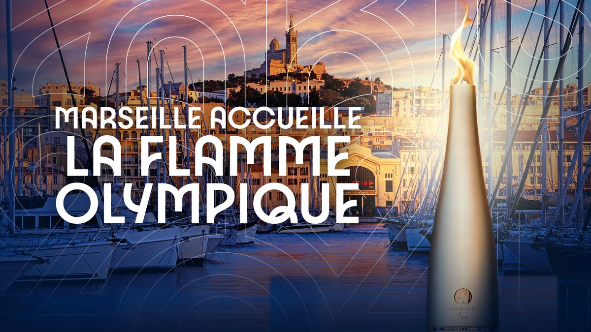 Demain, le 8 mai, la flamme olympique arrive en France ! 🔥 On vous fait vivre cet événement historique avec 16 heures de direct depuis Marseille.👇 #Paris2024