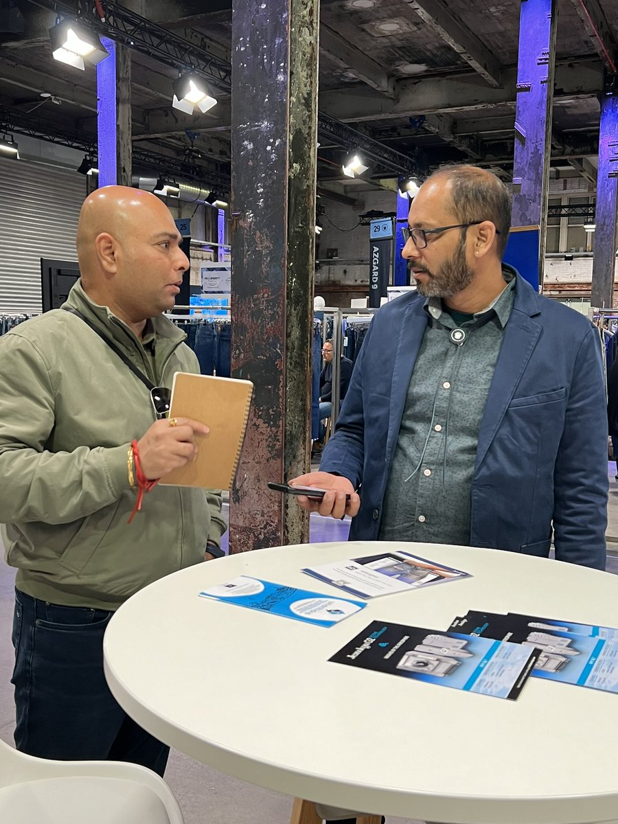 @Jeanologia promoted #LifeANHIDRA at #TheKingPins (#Amsterdam 24-25/4/24), a 🔝denim&jeans show 👖💙 Making the industry aware of a closed-loop solution for treatment of textile #wastewater: +1,200 guests +600 companies 40 countries @aitex_es #PizarroSA @LIFEprogramme #CINEA_EU